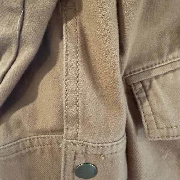 Talbots Tan Utility Jacket for Women - Picture 4 of 7